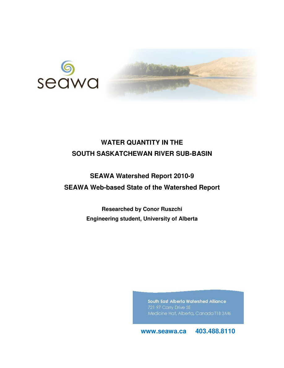 9 Seawa Wtrshdrprt 2010 9 Waterquantityinssrb