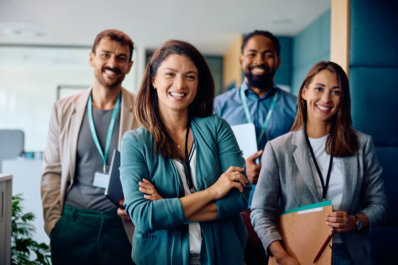 SEAWA staff collaborating over watershed maps